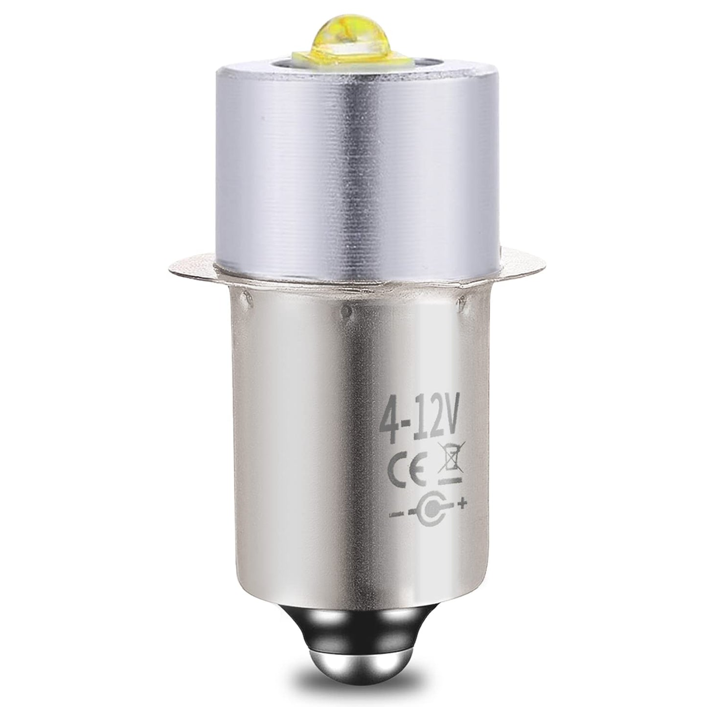 LudoPam Conversion Upgrade LED Bulb Replacement Compatible for Maglite Flashlight 3 4 5 6 Cell C/D