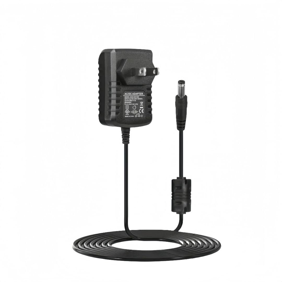 Pigtone DC 9V 1A Guitar Pedal Professional Power Supply Adapter AC Wall Charger Adapter One Spot 5.5mmX2.1mm (Tip Negative) Low Noise for Most Effect…