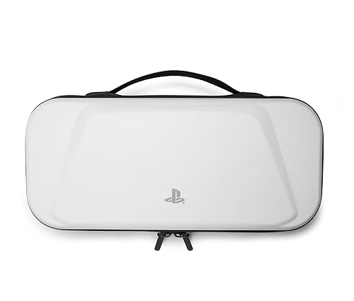 PowerA White Hard Shell Case for PlayStation Portal Remote Player, Officially Licensed
