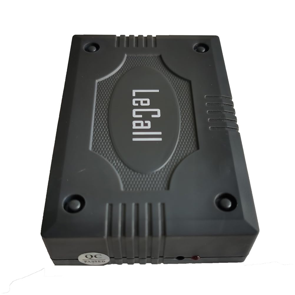 LeCall 2-Line Phone Switch-2 Lines 1 Phone Adapter- Enable Single-line Corded/Cordless Telephone to use 2 Phone Lines TCS1800