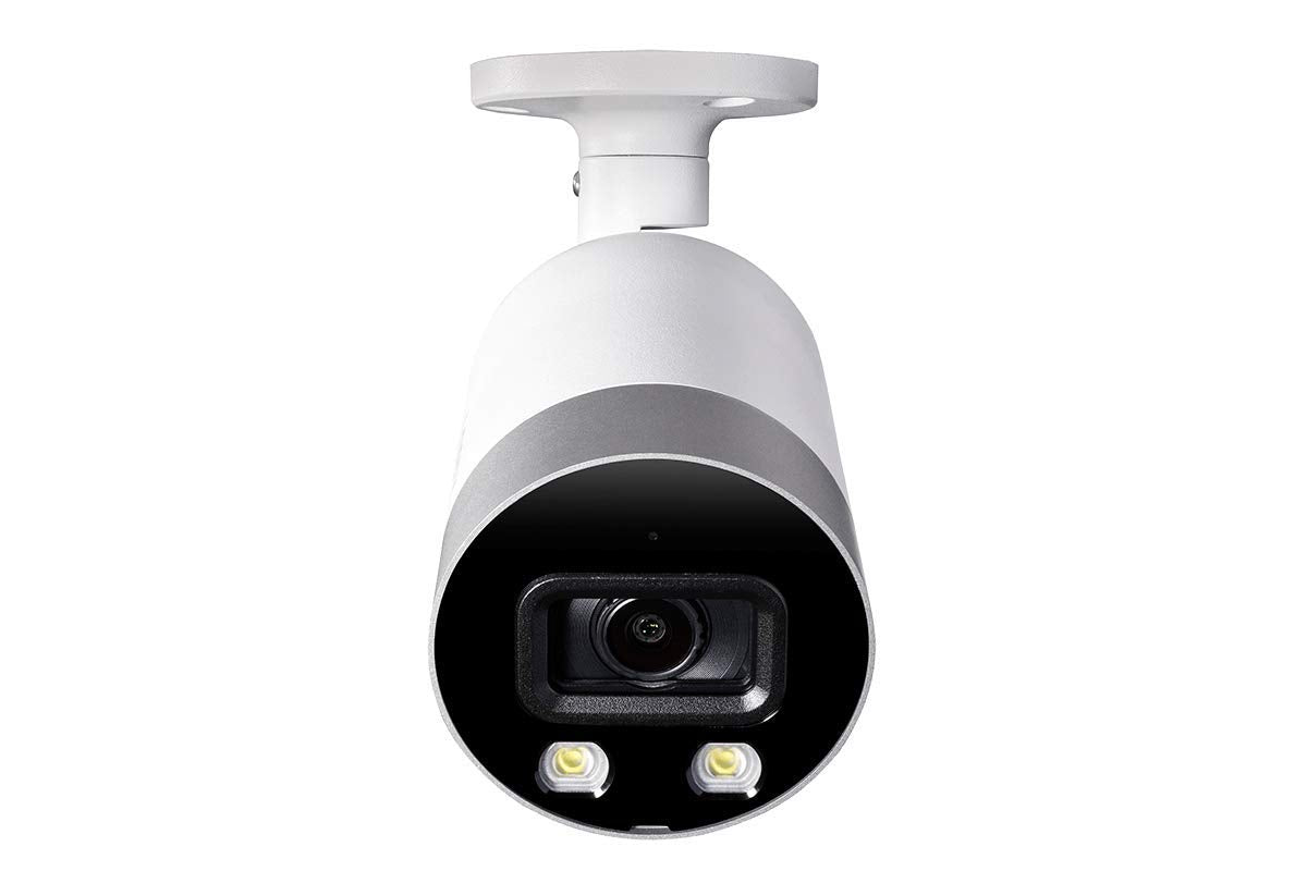 Lorex 4K Security Camera System, 8-Channel 2TB NVR with 8 Indoor/Outdoor Wired IP POE Metal Smart Deterrence Bullet Cameras, Smart Motion Detection