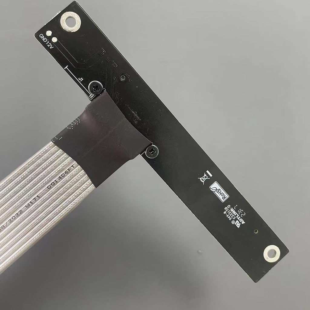 JMT M.2 NGFF NVMe to PCIE x16 Extension Cable 64G/BPS for STX Motherboard Graphics Card M.2(Ultra SSD, M-Key) NVMe Slot Extension (15cm,K43SM)
