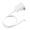 Rollerhouse 8.4V 1A Li-ion Battery Charger Power Adapter for 7.2V,7.4V 8.4V Device, with LED Indicator 3.5x1.35mm Male Plug Connector, L=118", White