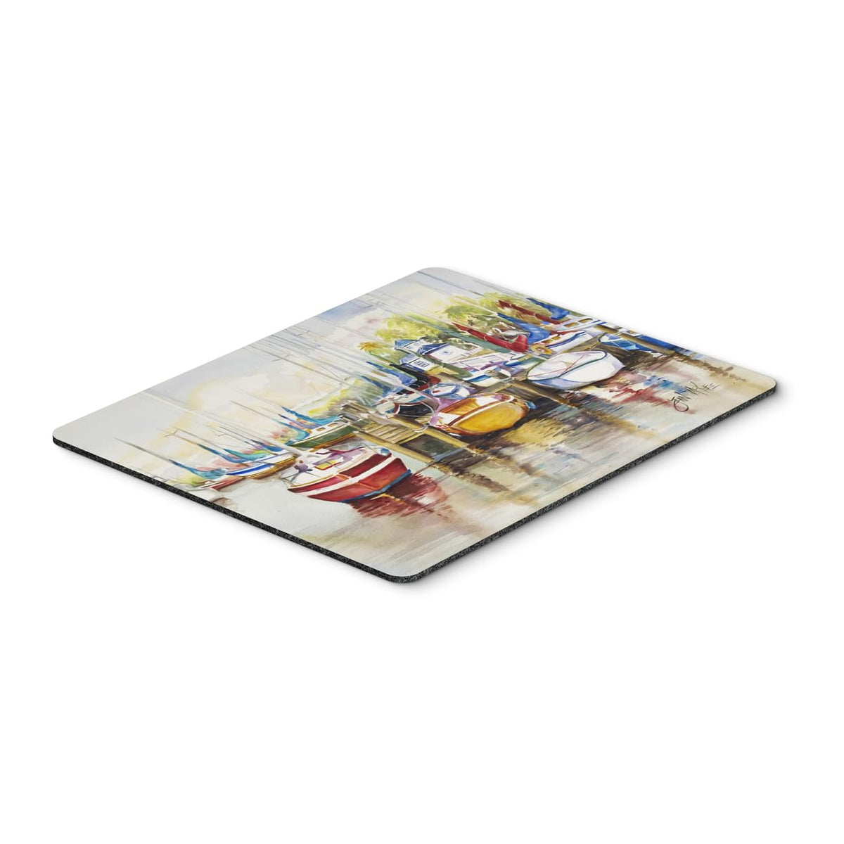 Caroline's Treasures JMK1064MP Paradise Yacht Club II Sailboats Mouse Pad, Hot Pad or Trivet for Home Office Gaming Working Computers Laptop Mouse