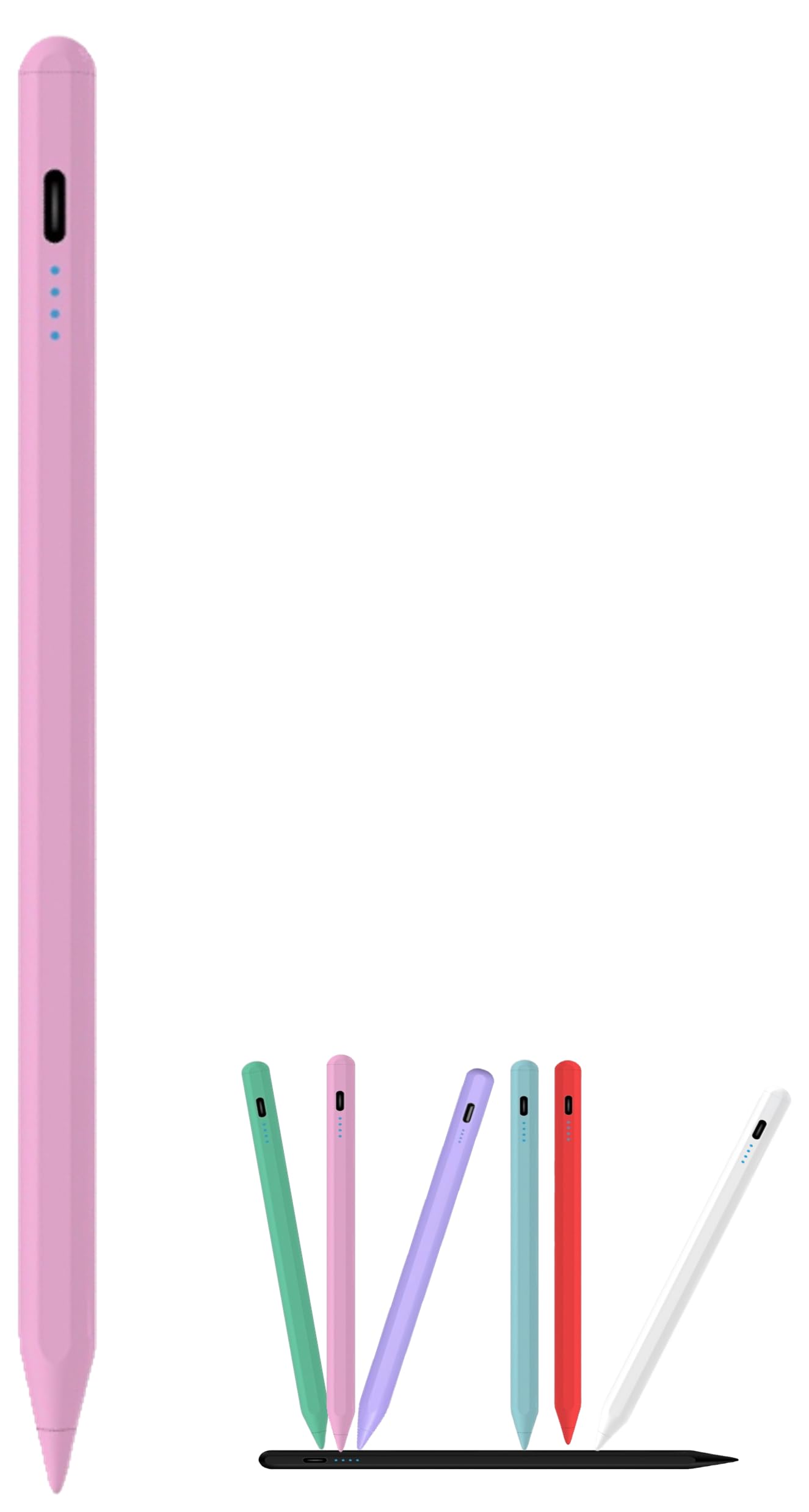 Stylus Pen for Samsung Galaxy Tab A11/A11+/A9/A9+/A8/A7 Lite, Magnetic Capacitive Pen with Fast Charging & 8H Long Battery, Universal for iPad iPhone
