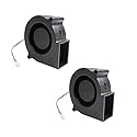 Comimark 2PCS 7530 Blower Cooling Fan 757530mm Fan DC 12V for 3D Printer Fan