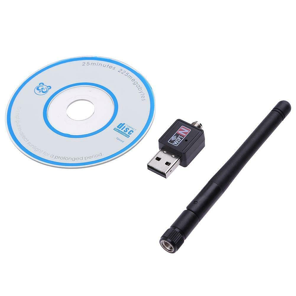 SANOXY Wireless USB 300MBPS Network Adapter Wi-Fi Dongle LAN Card PC w/Antenna