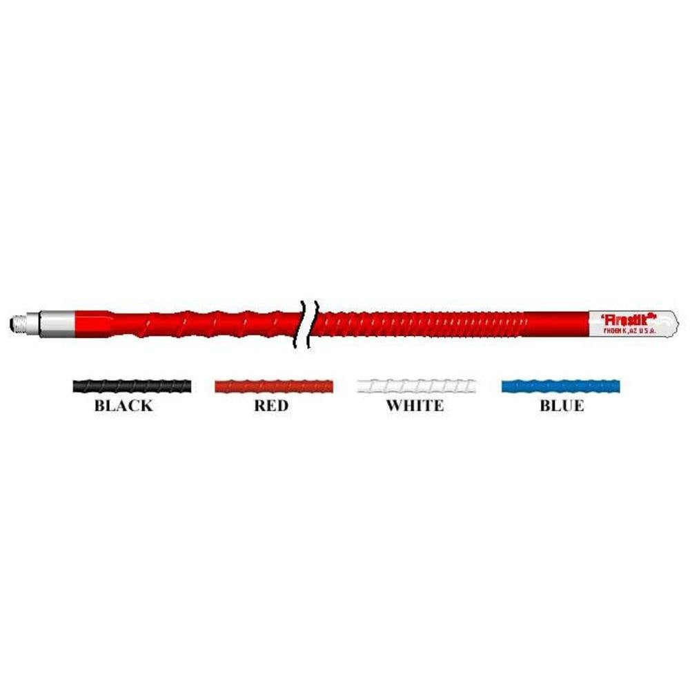 FireStik KW-3WH CB Radio Antenna 3ft Orig 5-8 Wave 300W CB Antenna-White