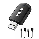 RAESHA Wireless CarPlay Adapter - Mini 2 in 1 Wireless CarPlay Adapter for Both Apple CarPlay and Android Auto - Easy Installation, Clutter-Free