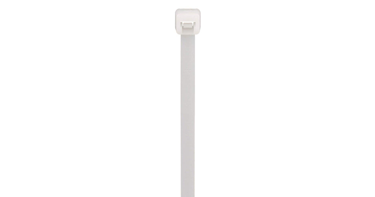 Panduit PLT3I-C Pan-Ty Locking Tie, Intermediate, 11.4-Inch Length, Nylon 6.6, Natural (100-Pack)