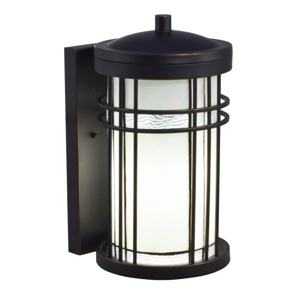 Dale Tiffany TW17026 Dijon Black Wall Sconce LED Outdoor Light Exterior Lighting Fixture for Home Decor