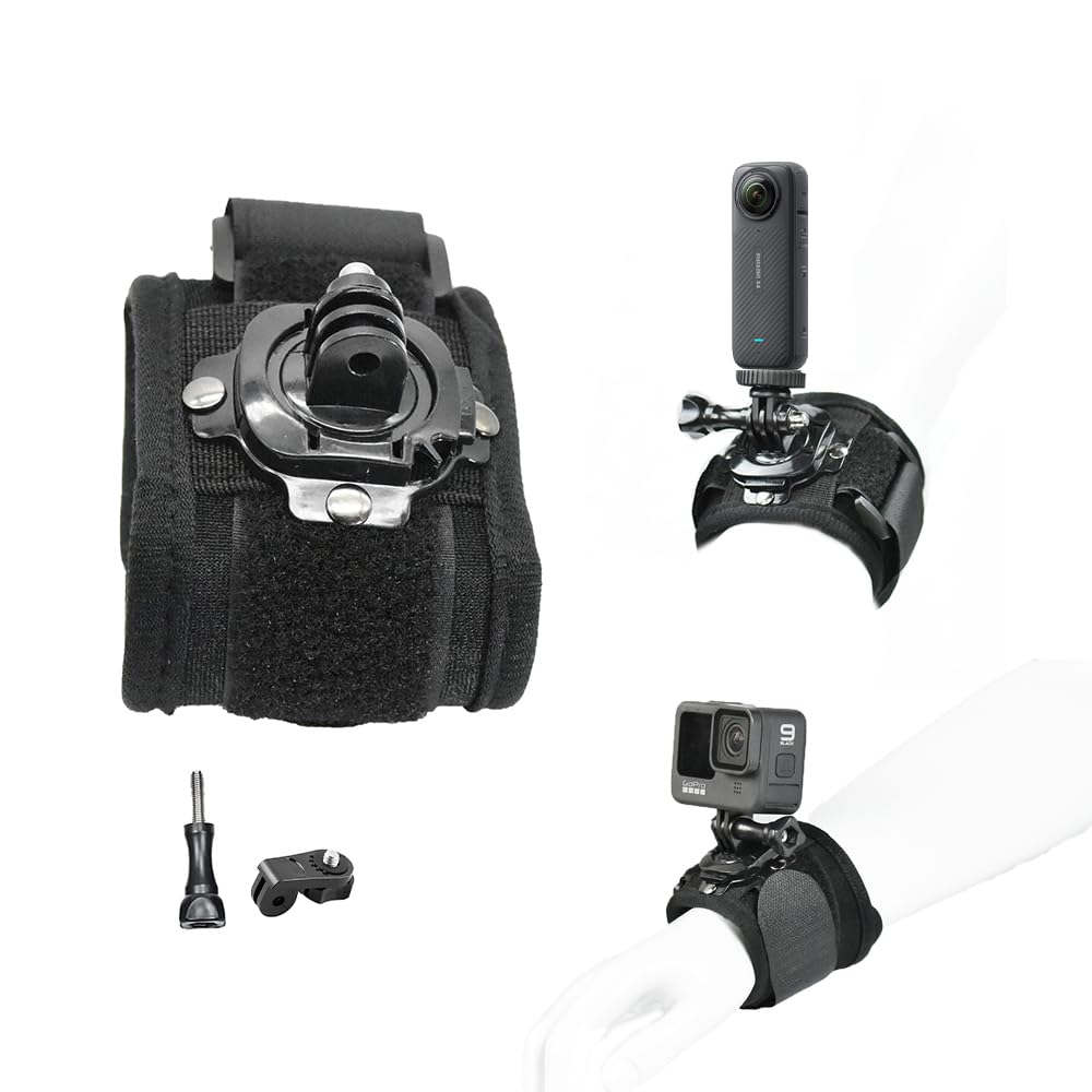 Accessory Kit for Insta360 X5/X4/X3/Ace Pro/Go3S - Action Camera Chest/Backpack/Head Strap Mount Bundle Compatible with GoPro Hero 13-10, DJI Osmo