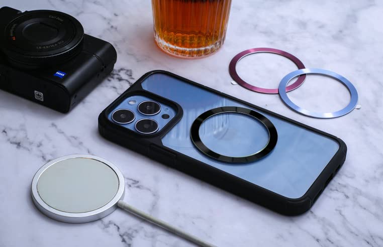Metal Plate for Phone Magnet Cradle Wireless Charger Magnetic Replacement with Adhesive Car Phone Charging Bracket Disc Round Phone Magnet Sticker