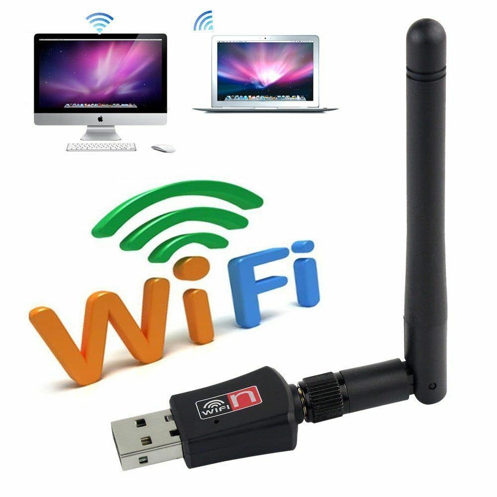 SANOXY Wireless USB 300MBPS Network Adapter Wi-Fi Dongle LAN Card PC w/Antenna