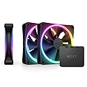 F120RGB Duo - 120mm Dual-Sided RGB Fan - Triple Pack (Black) w/RGB Controller