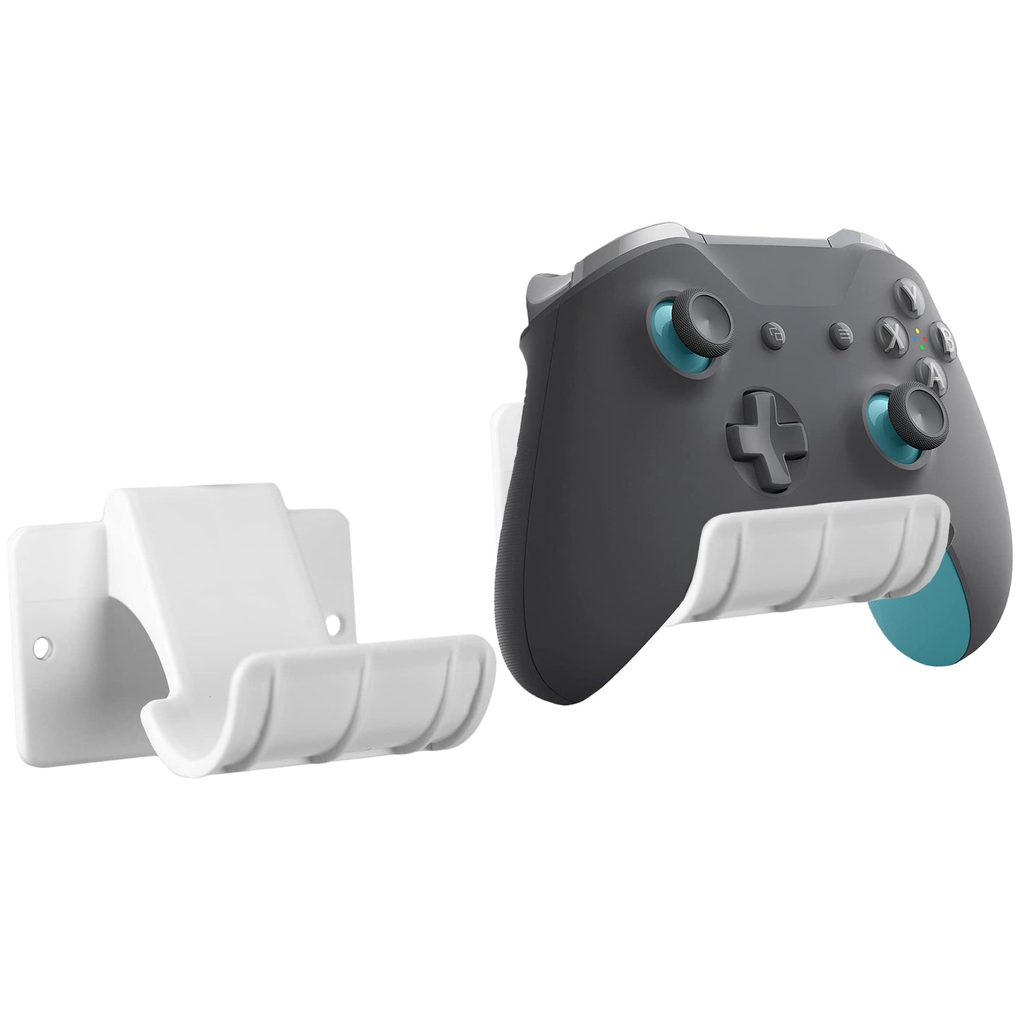 VIVO Universal Video Game Controller Wall Mount Holders, Compatible with PlayStation, Xbox, NVIDIA, Nintendo Switch Controllers, and More, 2-Pack