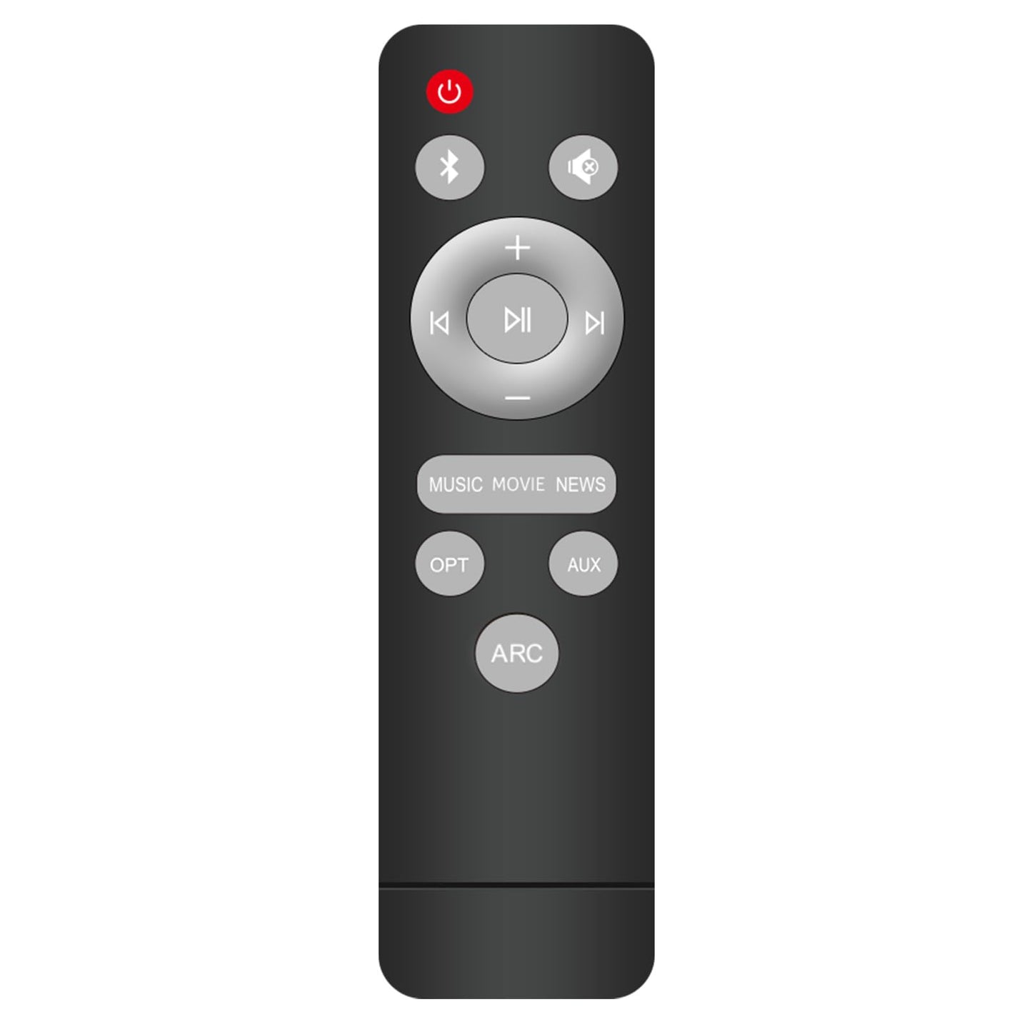 Remote Control for KY-8000 and KY-2023 TV Soundbar