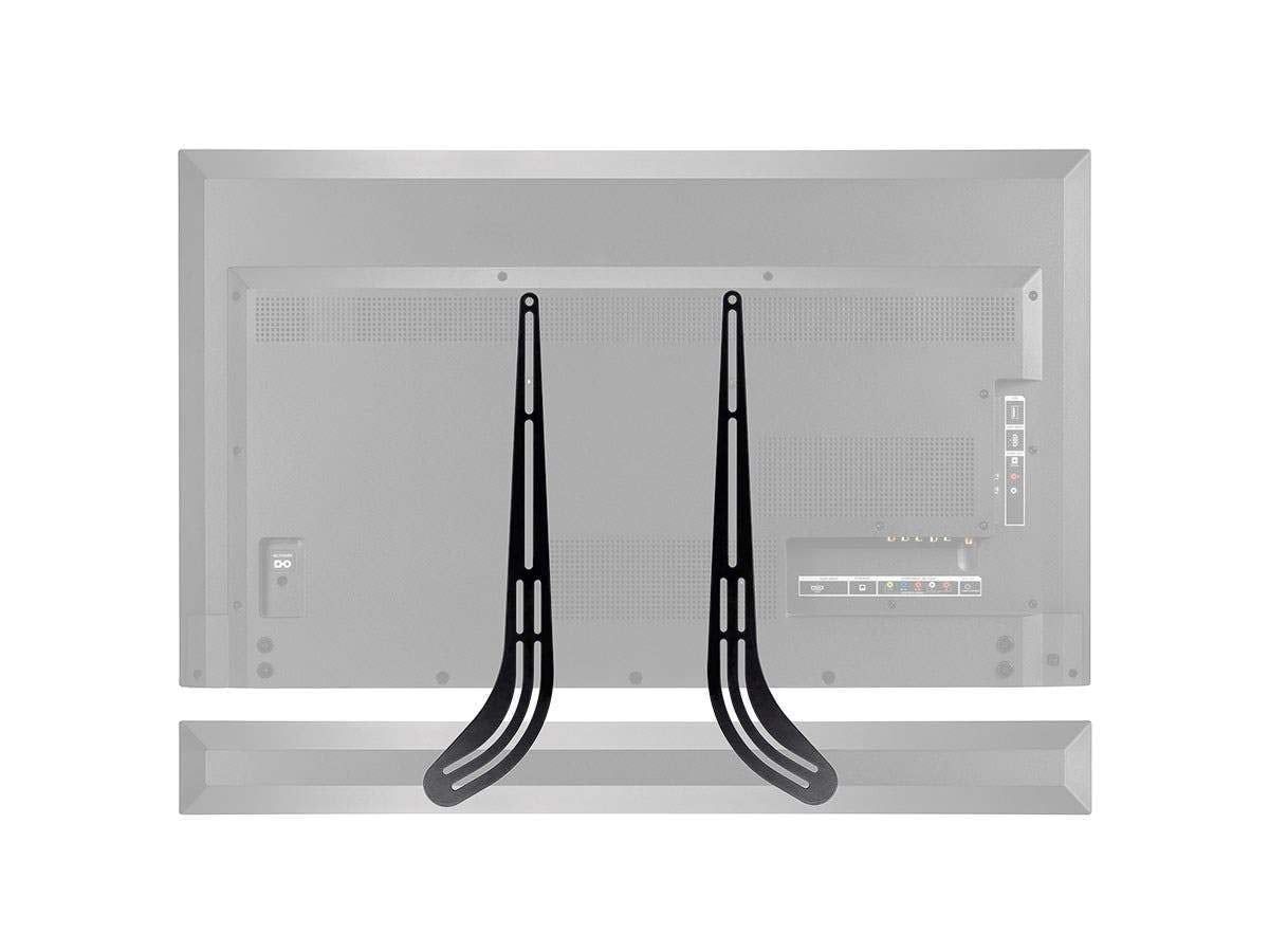 Monoprice - 115265 Universal Soundbar Bracket 2334; - 5534, Black, 22 x 1.7 x 7