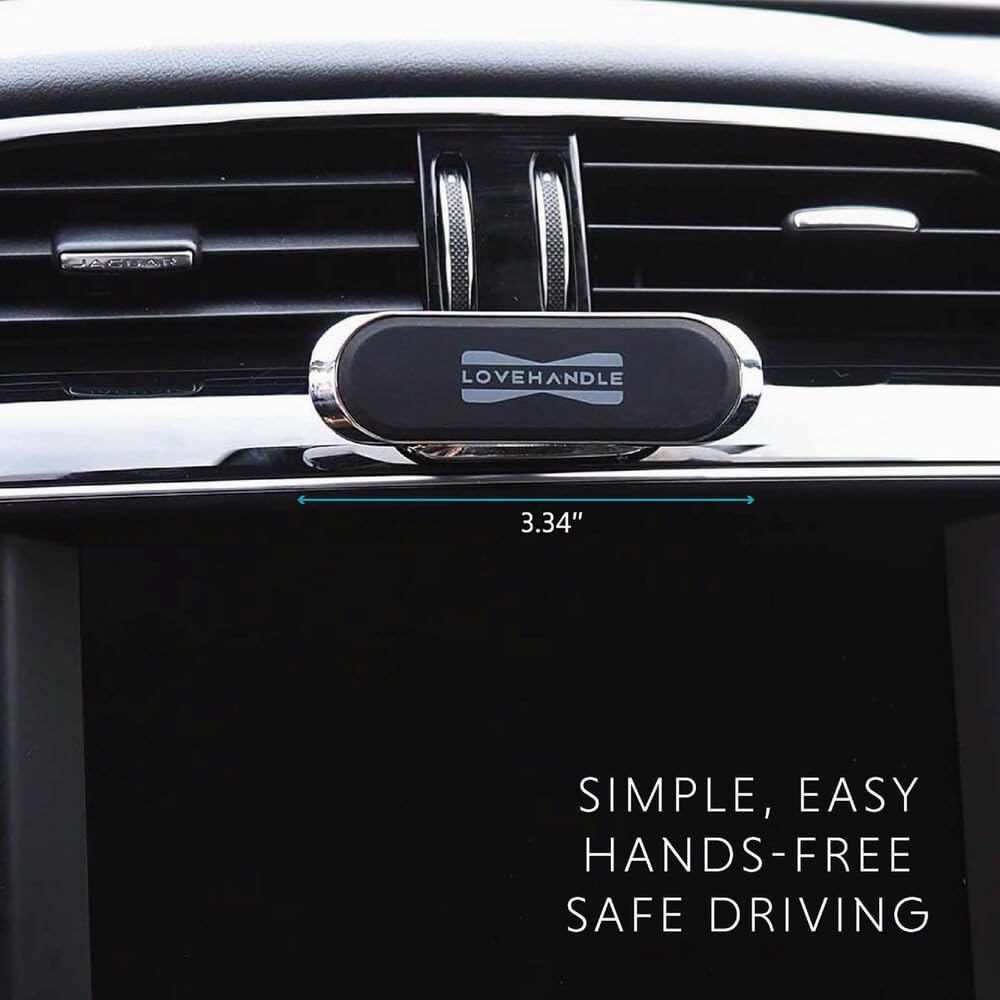 LOVEHANDLE PRO Mount - Magnetic Phone Holder for Car - Portable Electronic Device Mount