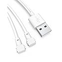 Bicmice Magnetic Multi Charging Cable USB DC Charger Cable 2.6ft/0.8m Replacement Charging Cord Fit for Various Magnetic Pole Charging Devices