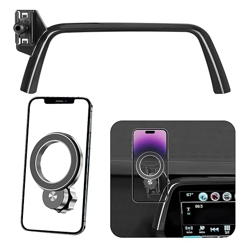 JIEZMO Car Magnetic Phone Mount for Chevrolet Chevy Camaro 2016 2017 2018 2019 2020 2021 2022 2023 2024 Auto Interior Accessories Best Cellphone