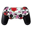 MightySkins Skin Compatible with Sony Playstation DualShock 4 Controller wrap Sticker Skins Roses