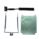 Fleshy Leaf SATA Hard Drive Caddy Bracket with SSD HDD Cable Holder Tin Foil Replacement for Lenovo ThinkPad P53 FP530 Laptop 02DM497 DC02C00G010