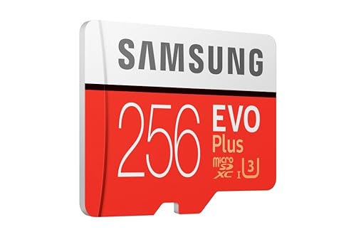 Samsung 256GB EVO Plus Class 10 UHS-I microSDXC U3 with Adapter (MB-MC256GA)