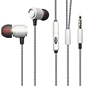 Hi-Fi Sound Wired Earphones for Galaxy A01 A10e A11 A21 A20 A50 A51 A71 - Headphones Handsfree Mic Headset Metal Earbuds Compatible with Samsung…