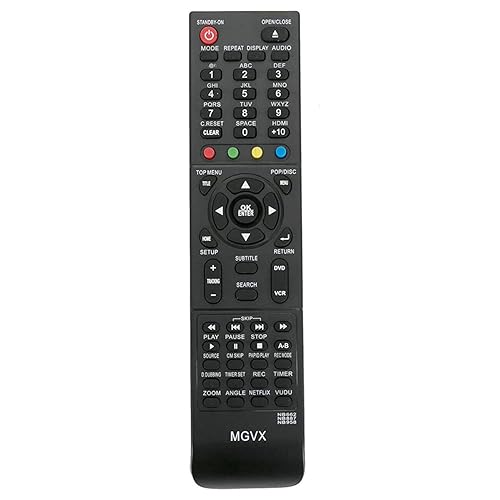 New NB887UD NB887 Remote for Magnavox DVD VCR MDR161V RZV427MG9 ZV427MG9