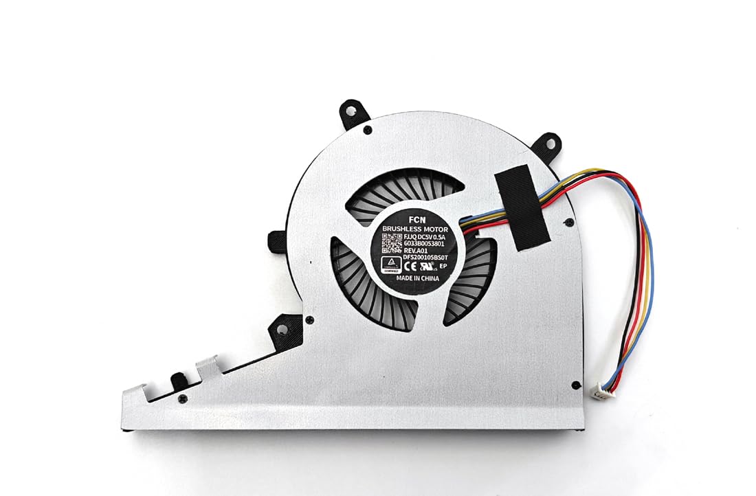 Replacement CPU Cooling Fan for HP Envy 17-AE 17-AE100 17-AE110NR 17-AE151NR 17-AE165NR 17-AE174CL 17M-AE 17M-AE011DX 17M-AE111DX 17T-AE 17T-AE100
