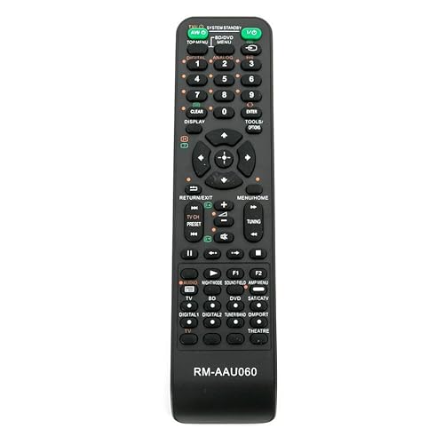 New RM-AAU060 Replace Remote Control Compatible with Sony Home Theater RM-AAU029 HTFS3
