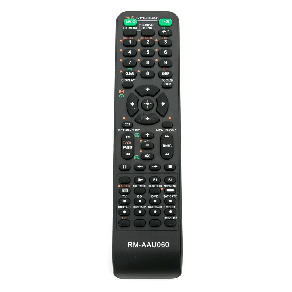 New RM-AAU060 Replace Remote Control Compatible with Sony Home Theater RM-AAU029 HTFS3