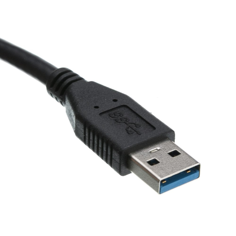 CableWholesale 10 feet USB 3.0 Extension Cable, Black, Type A Male/Type A Female Plug, A Male to A Female Super Speed USB Extension Cable, USB