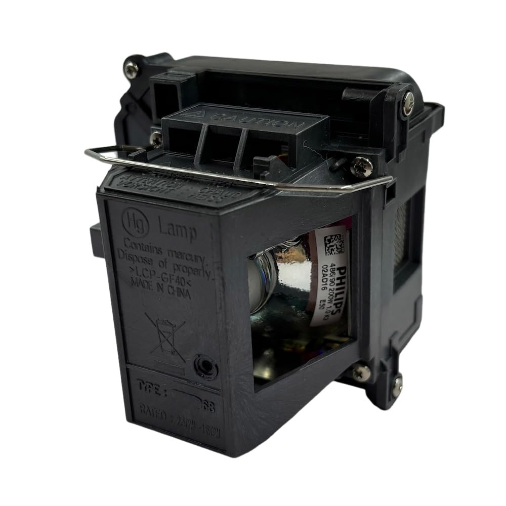 Replacement Lamp Assembly with Genuine Original OEM Bulb Inside for Epson POWERLITE Home Cinema 3020E Projector (Power by Osram)