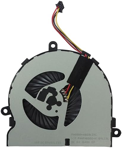wangpeng® New 4 Pins CPU Cooling Fan SPS-813946-001 for HP Notebook 15-AC 15-AY 15-BA 15-BW/BS