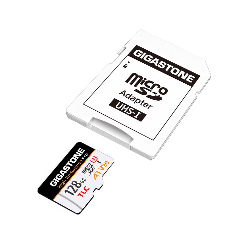 ?5 Yrs Free Data Recovery??Dash Cam? GIGASTONE 128GB Micro SD Card, TLC High Endurance Pro, Speed Up to 100MB/s, Compatible with REDTIGER Rove VIOFO