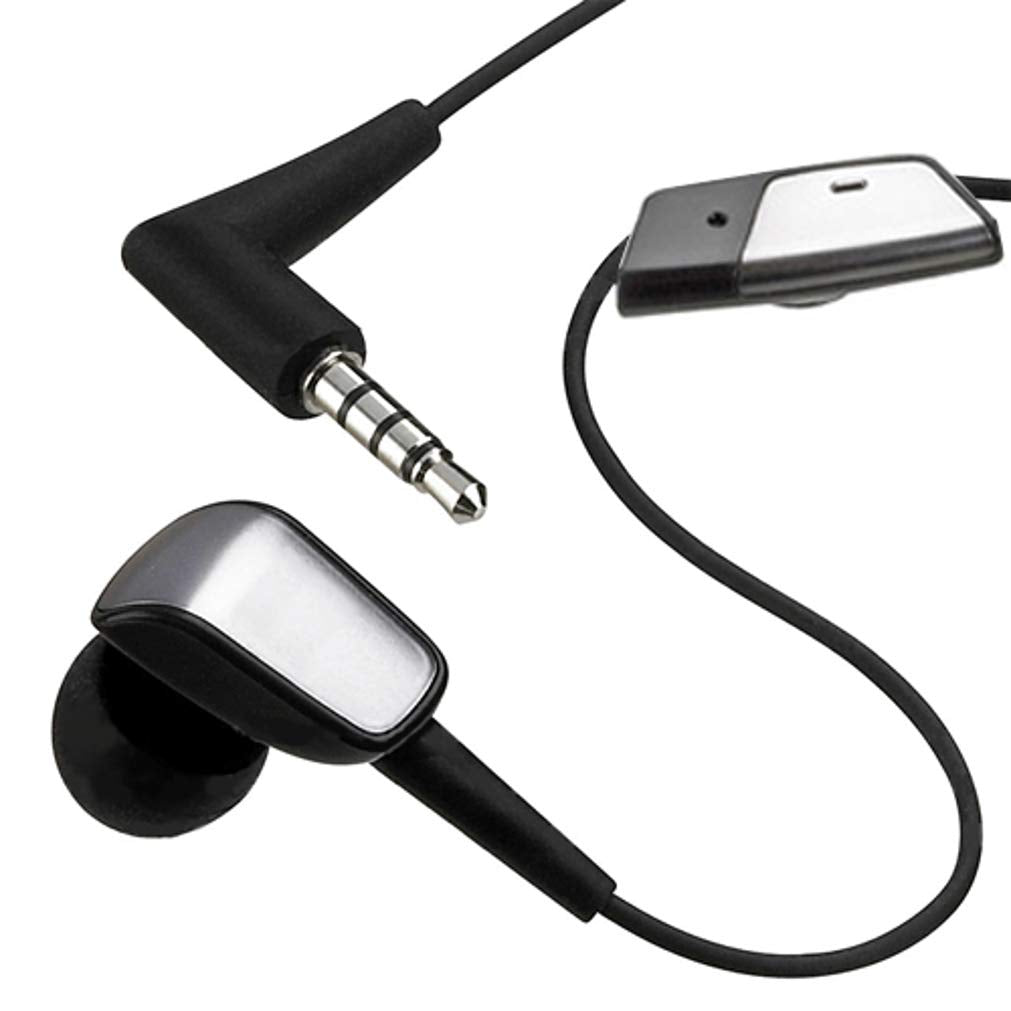 Wired Earphone Mono Headset for Galaxy A01 A10e A11 A21 A20 A50 A51 A71 - Handsfree Mic 3.5mm Headphone Single Earbud Compatible with Samsung Galaxy…