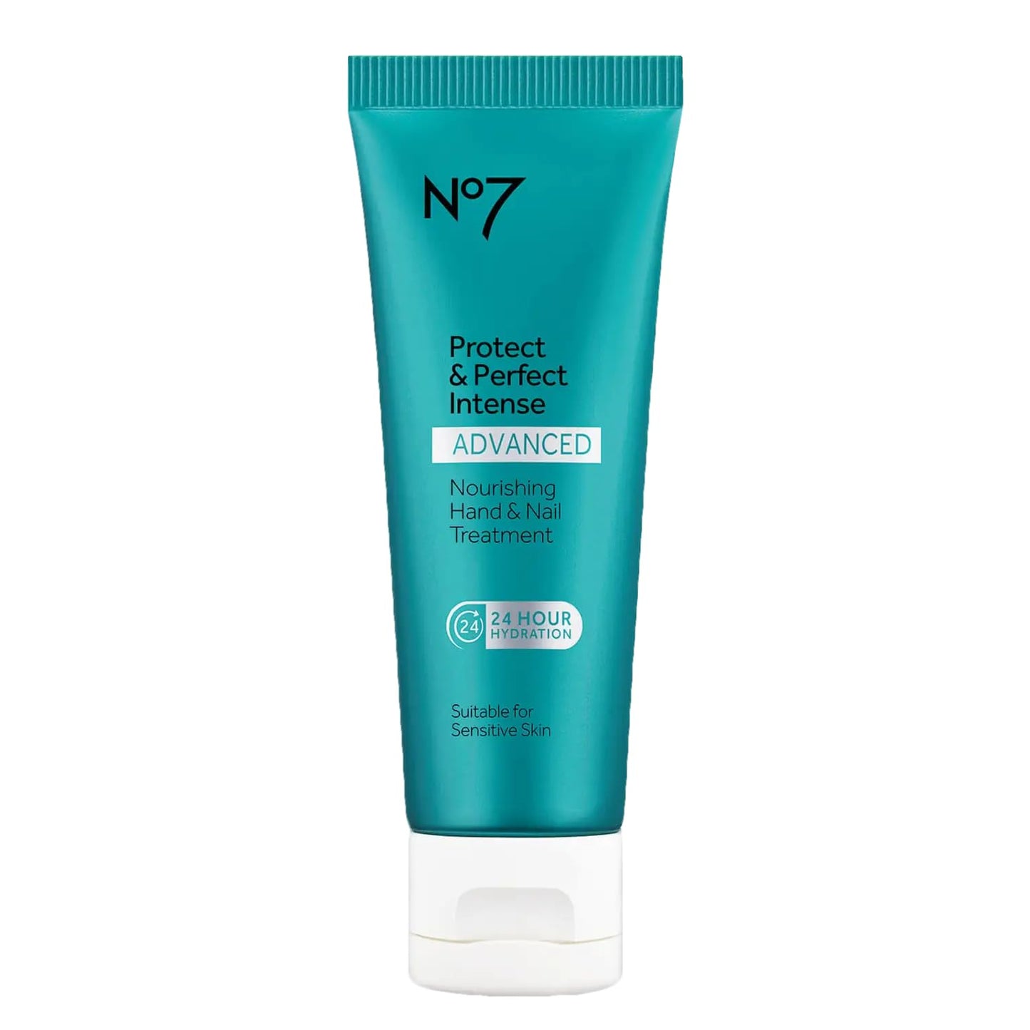 No7 Protect & Perfect Intense Advanced Hand & Nail Cream – Anti-Aging Moisturizer with Vitamin B5 & Matrixyl 3000+ Collagen Peptides, 75ml