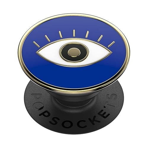 PopSockets Adhesive Phone Grip, Holder, Phone Stand, Enamel - Enamel Evil Eye