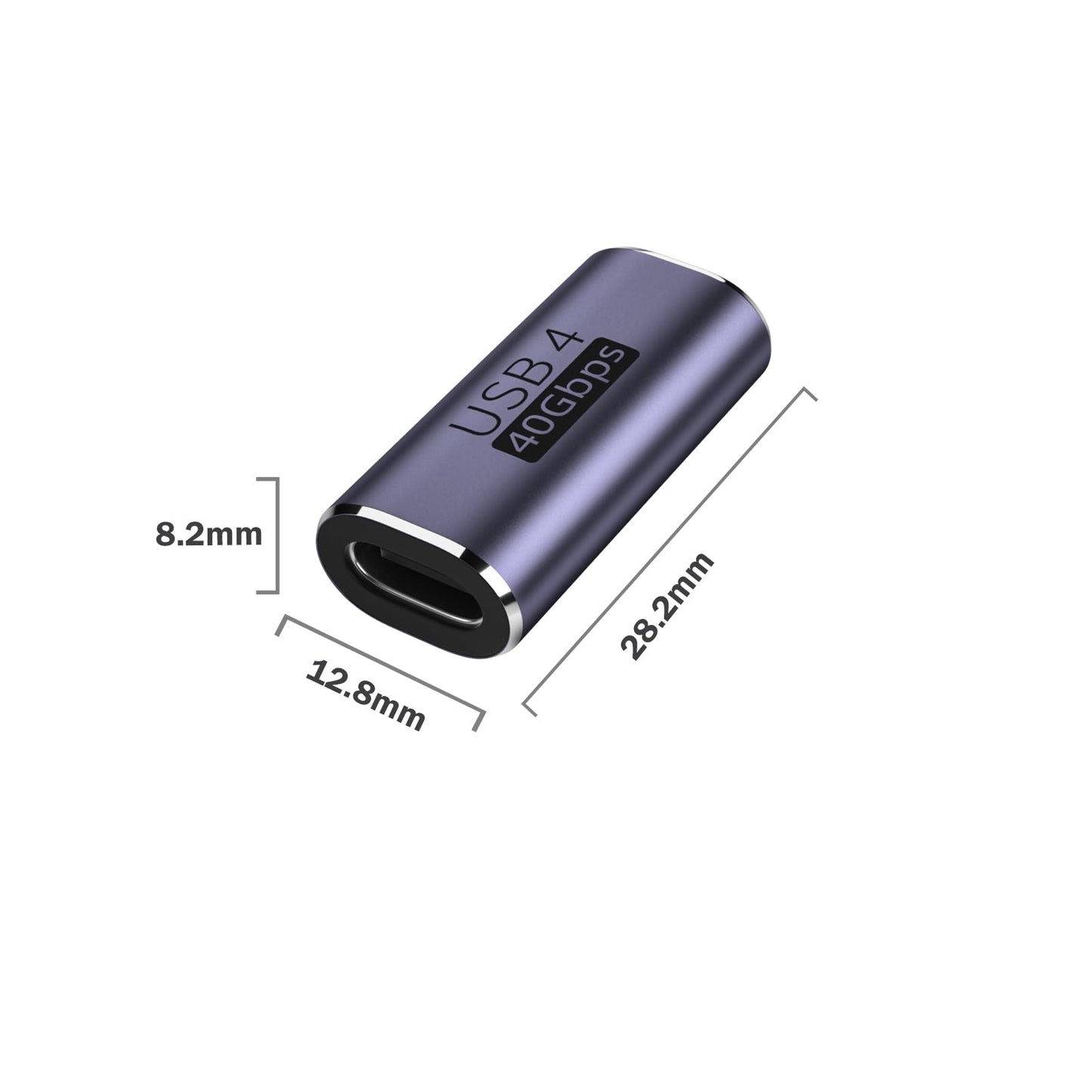 Pastall 5 Pack 240W USB C Coupler,USB C Female to Female Adapter Supports Up to 40Gbps Data Transfer and 240W Fast Charging.Compatible