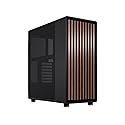 212 Main North Black Walnut Mesh ATX Mid-Tower Case with Mesh Side Panel & Steel Frame - Charcoal Black
