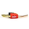 Speaker Snap Fast & Secure Banana Plugs - Gold Plated, 12-24 AWG, 2-100 Pieces for Home Theaters, Speaker Wire, Wall Plates and Receivers