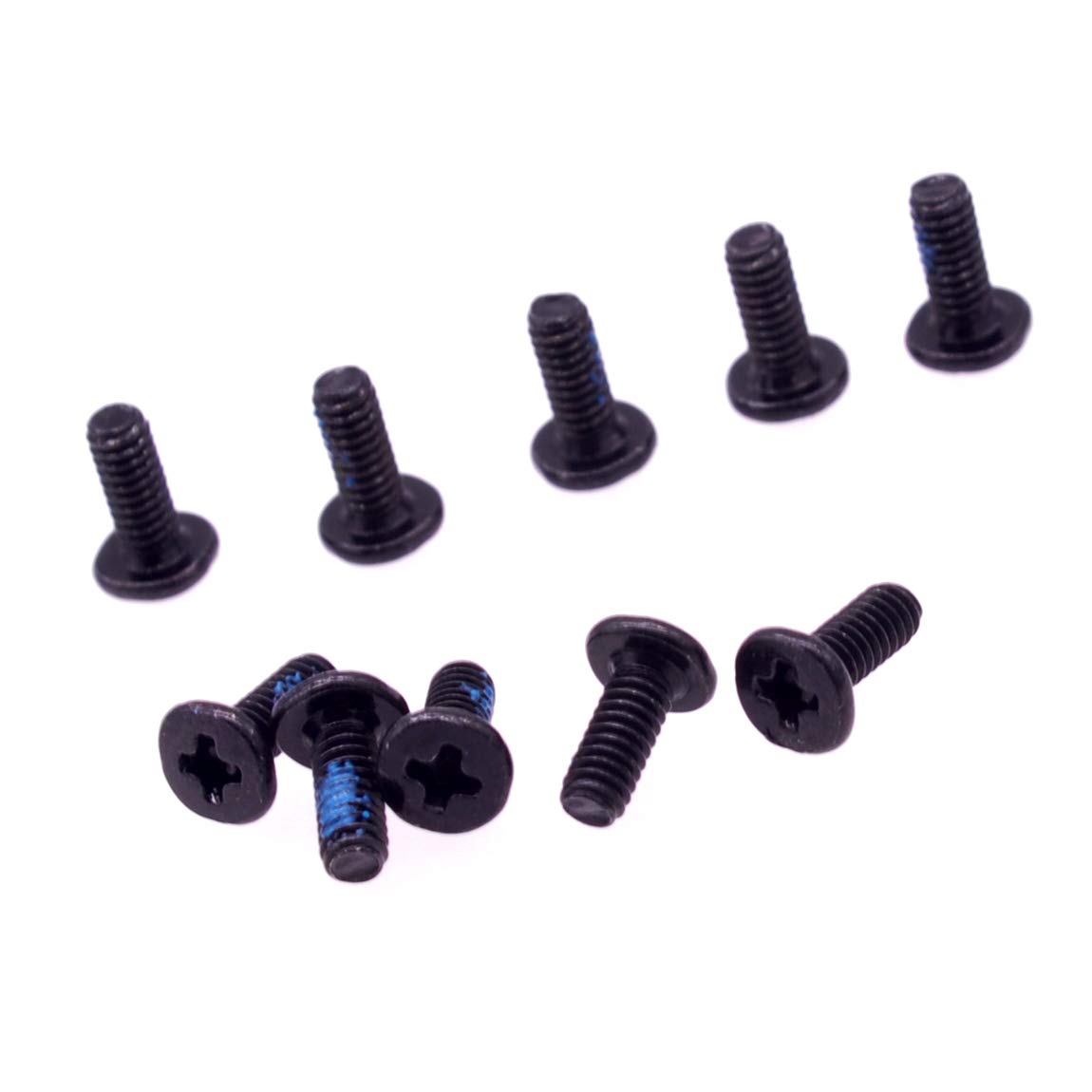 10-Pack M2x5mm Black Mounting Screw Bottom Case Screws Replacement for Dell Inspiron 7000 5577 5576 7557 7559 Latitude XPS Precision Vostro
