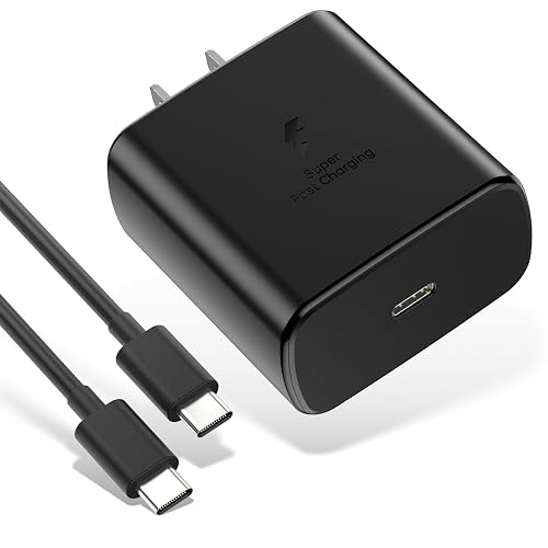 for Samsung Super Fast Charger USB Type C 45W Charging Block PD PPS for Samsung Galaxy S26 S25 S24 S23 S22 Ultra Plus S20 Tab S8 S7 Fe S21 A25 A53 A52
