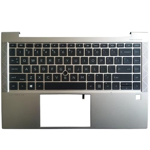 New Backlit US Keyboard for HP EliteBook 840 G8 745 845 G7 6070B1847701 M36312-001 M36312-B31 with Palmrest Upper Cover Case