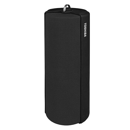 Toshiba Bluetooth Speaker | Wireless Speaker with Bluetooth Technology | 10+ Hour Battery Life | 30 FT Operating Range | Built in Microphone |