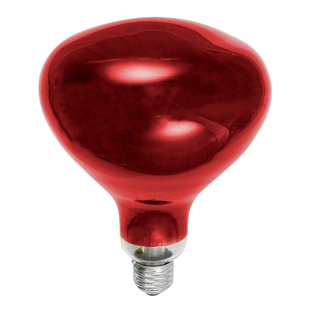 Norman Lamps 250BR40/10/RED - Volts: 120V, Watts: 250W, Type: BR40 Reflector