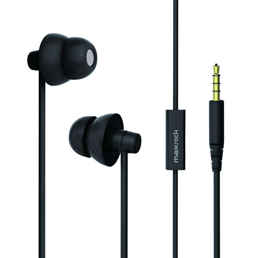 MAXROC Sleep Earplugs - Noise Isolating Ear Plugs Sleep Earbuds Headphones with Unique Total Soft Silicone Perfect for Insomnia, Side Sleeper