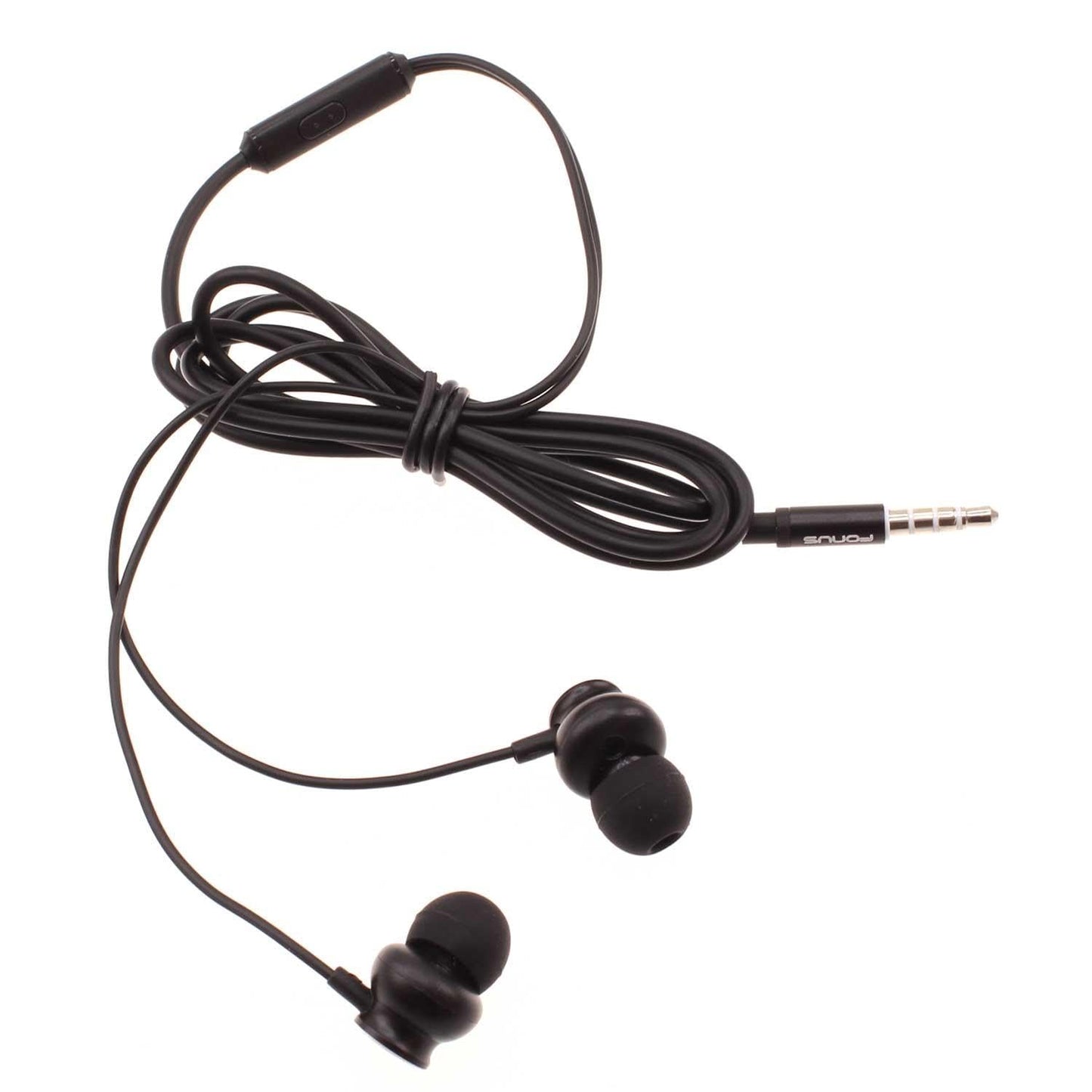 Wired Earphones Hi-Fi Sound Headphones Compatible with Boost Mobile Summit Flip/Cricket Debut Flex Flip, Handsfree Mic Headset Metal Earbuds in-Ear…